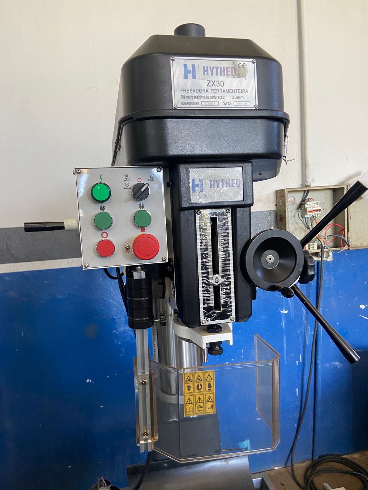 Fresadora de Correia ISO 30 - Hytheq - WCM Máquinas | Empresa de Máquinas em Jaboticabal/SP