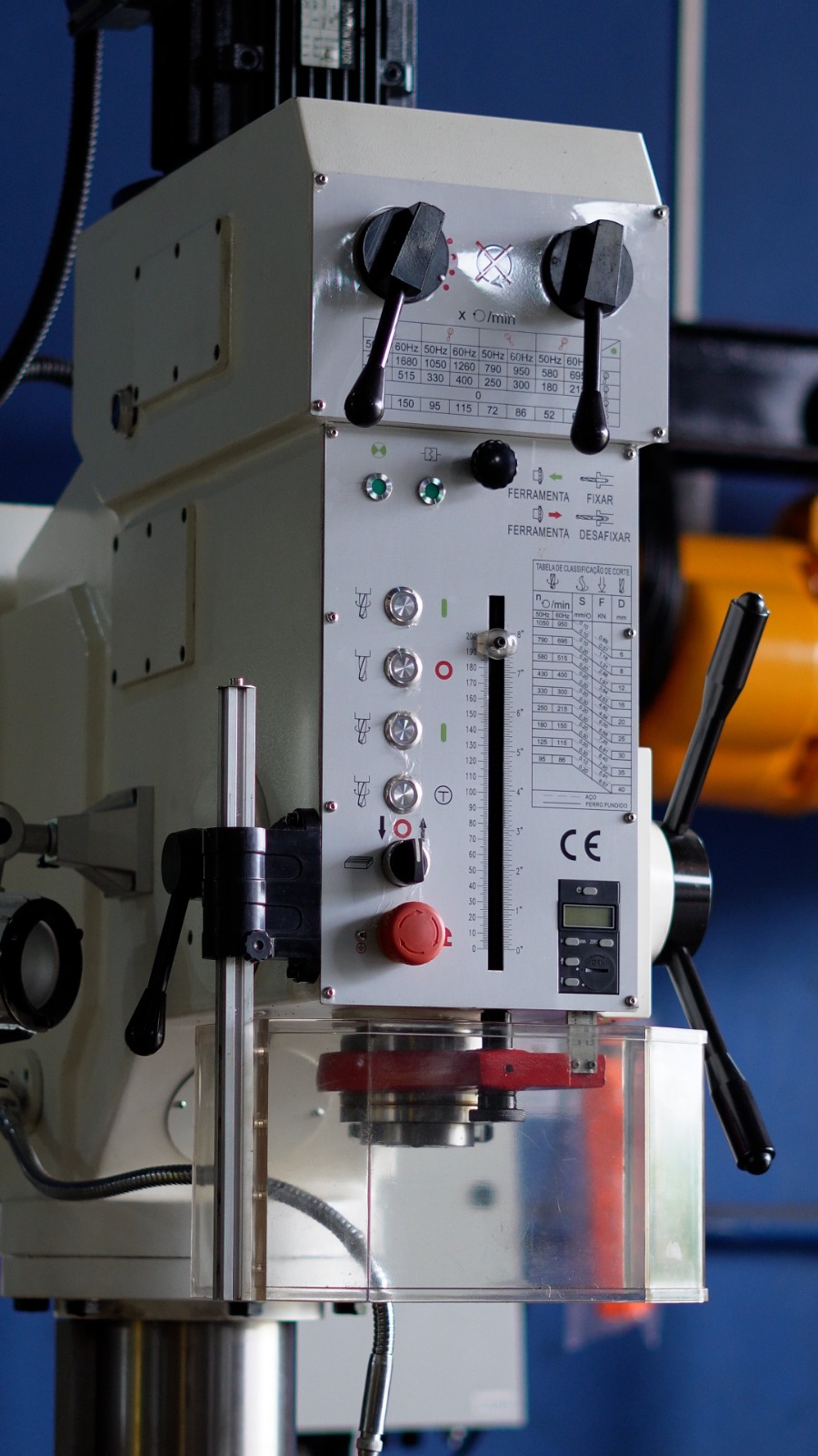 FURADEIRA DE COLUNA Z5040 - HYTHEQ - WCM Máquinas | Empresa de Máquinas em Jaboticabal/SP