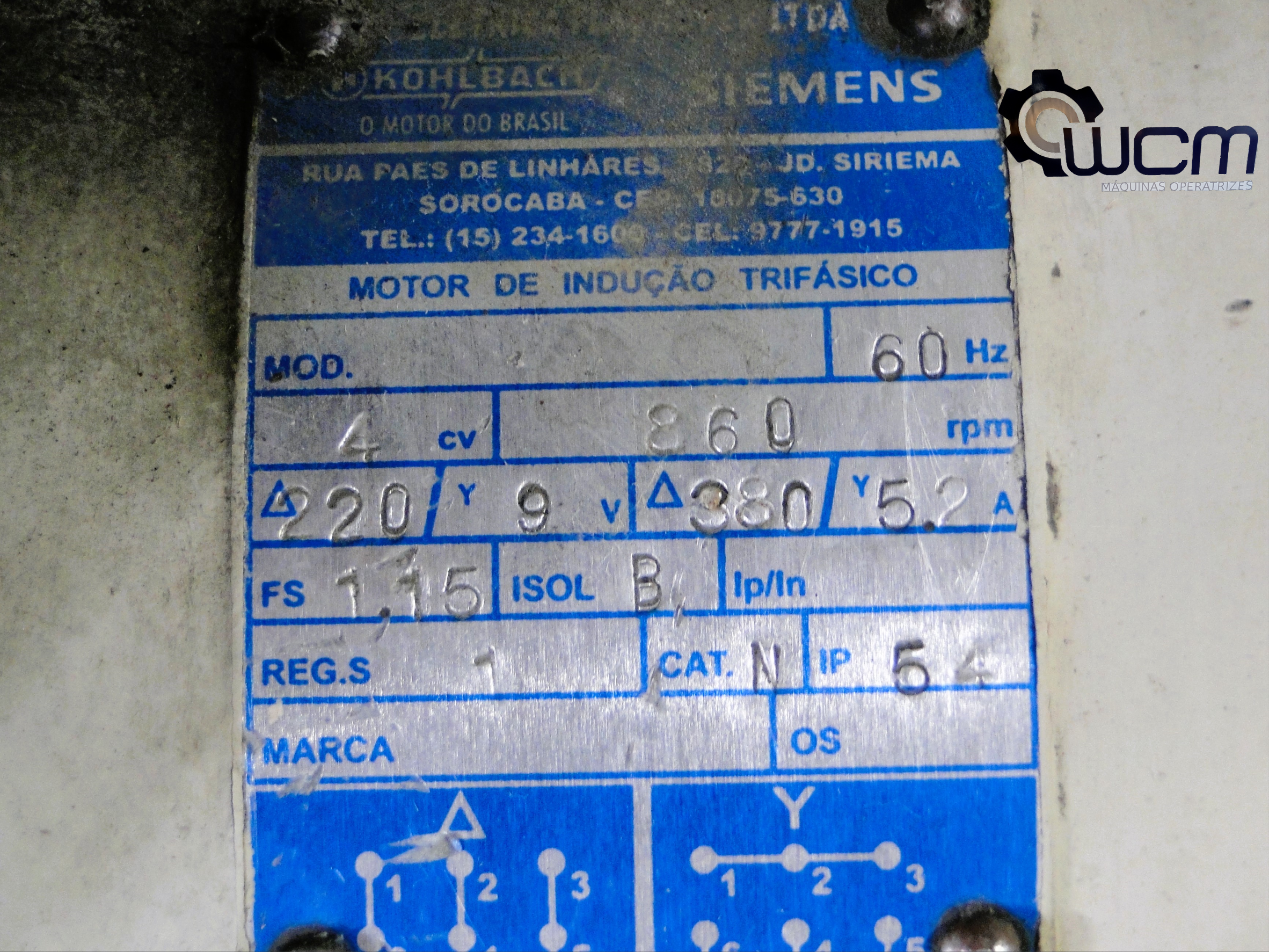 Retifica cilíndrica     - WCM Máquinas | Empresa de Máquinas em Jaboticabal/SP