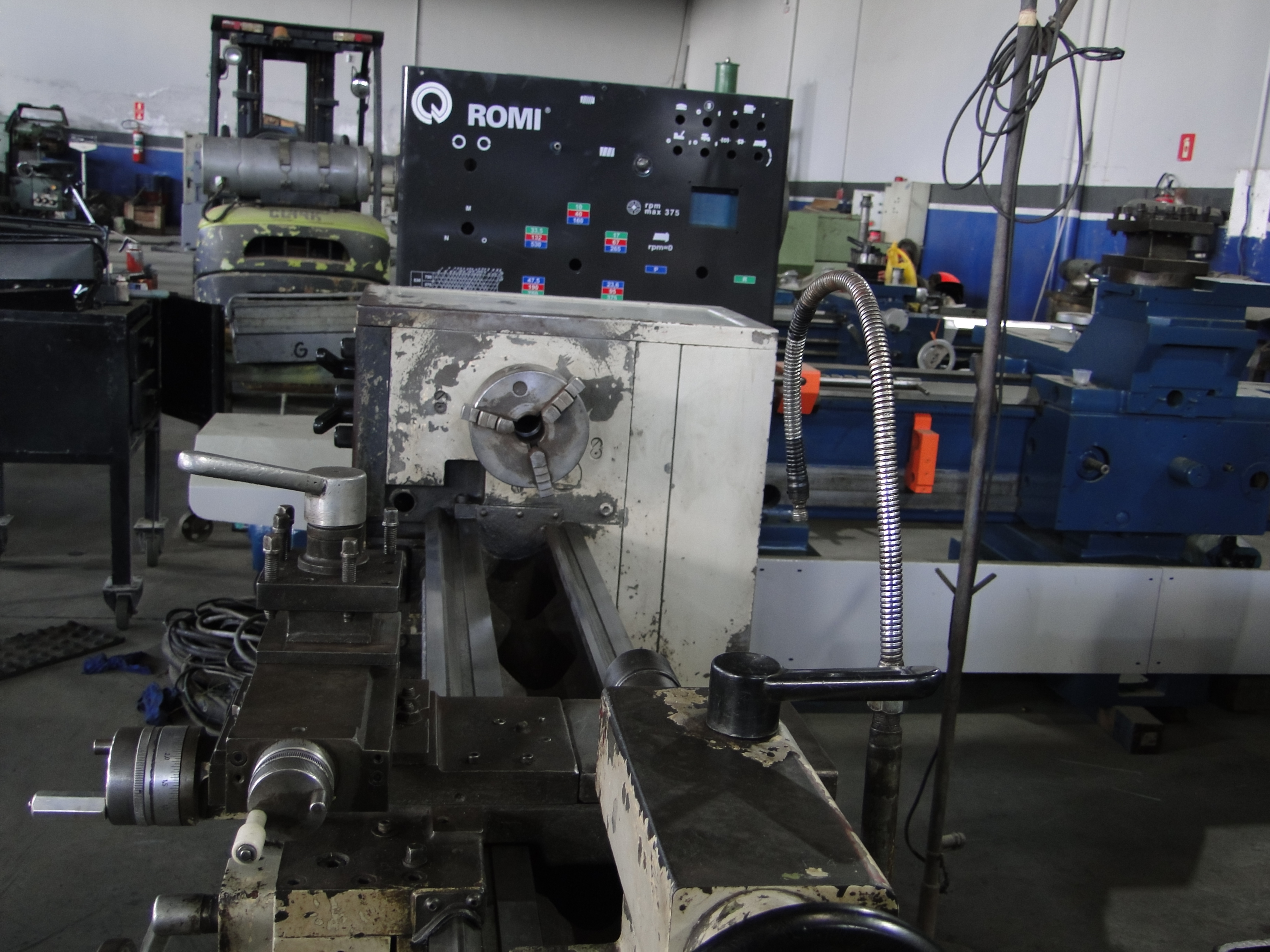 Torno mecânico Romi s-20 - WCM Máquinas | Empresa de Máquinas em Jaboticabal/SP