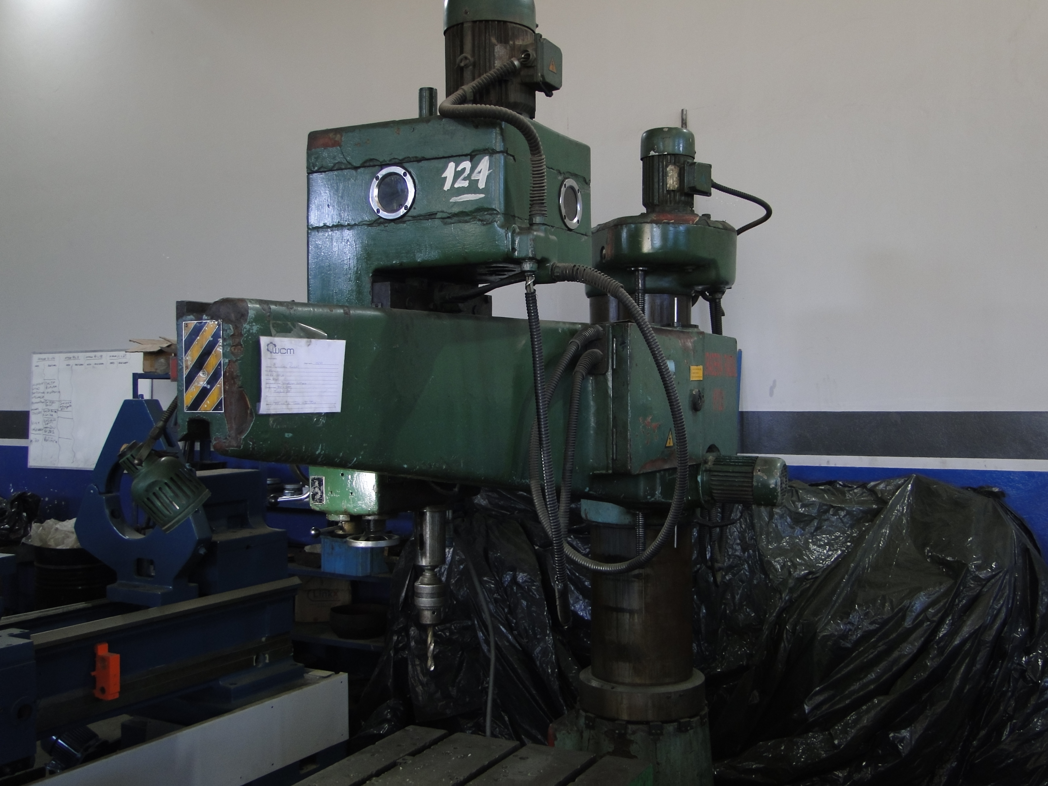 Furadeira Radial  - WCM Máquinas | Empresa de Máquinas em Jaboticabal/SP