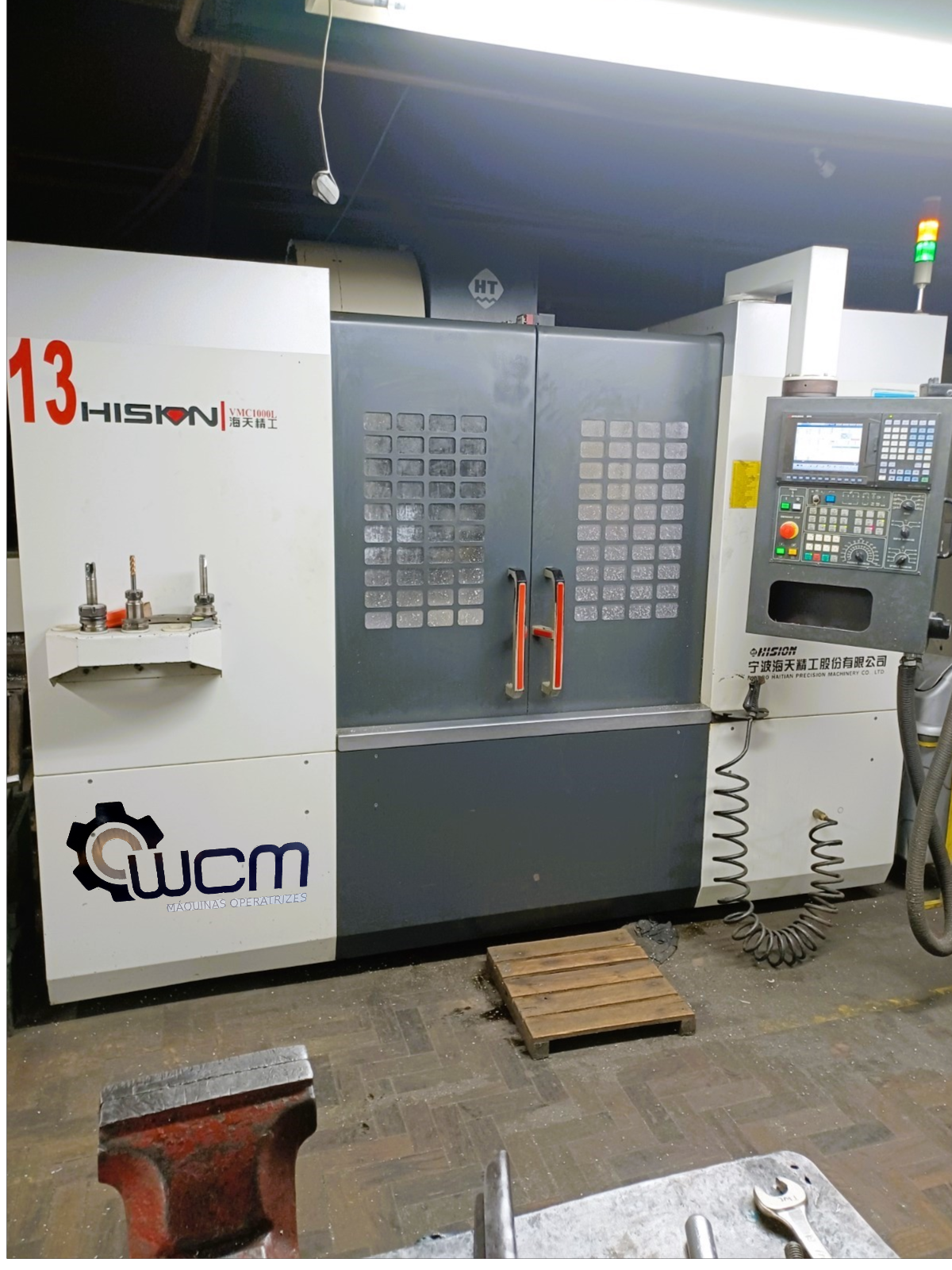 Centro de usinagem Hision  - WCM Máquinas | Empresa de Máquinas em Jaboticabal/SP