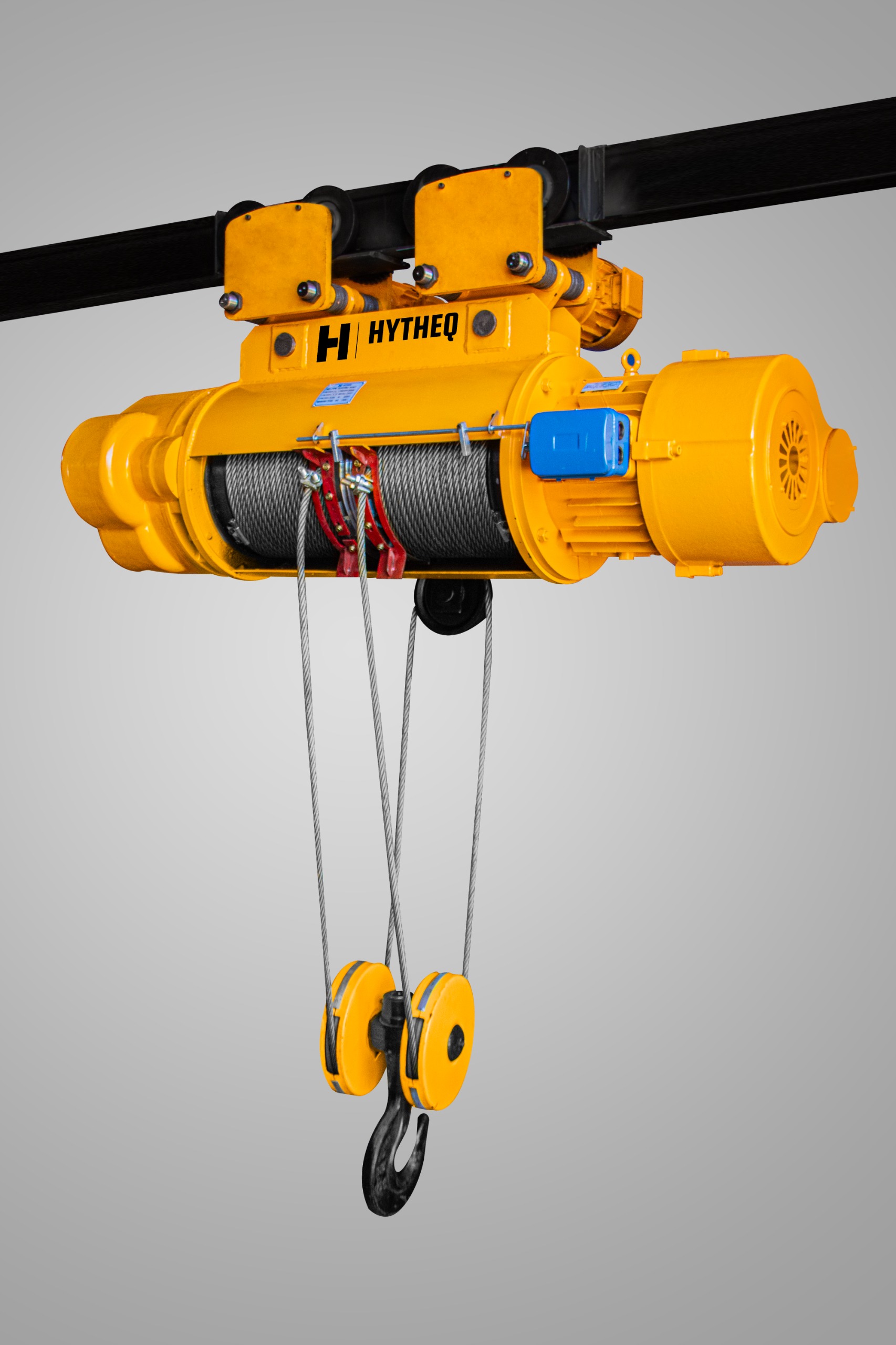 Talha Elétrica Hytheq 10 Ton 10.000 Kg 9 M C/ Trolley - 1 velocidade