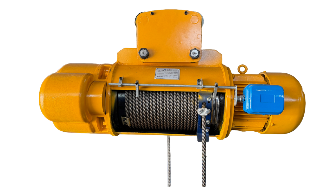 Talha elétrica HYTHEQ 5 Toneladas - WCM Máquinas | Empresa de Máquinas em Jaboticabal/SP