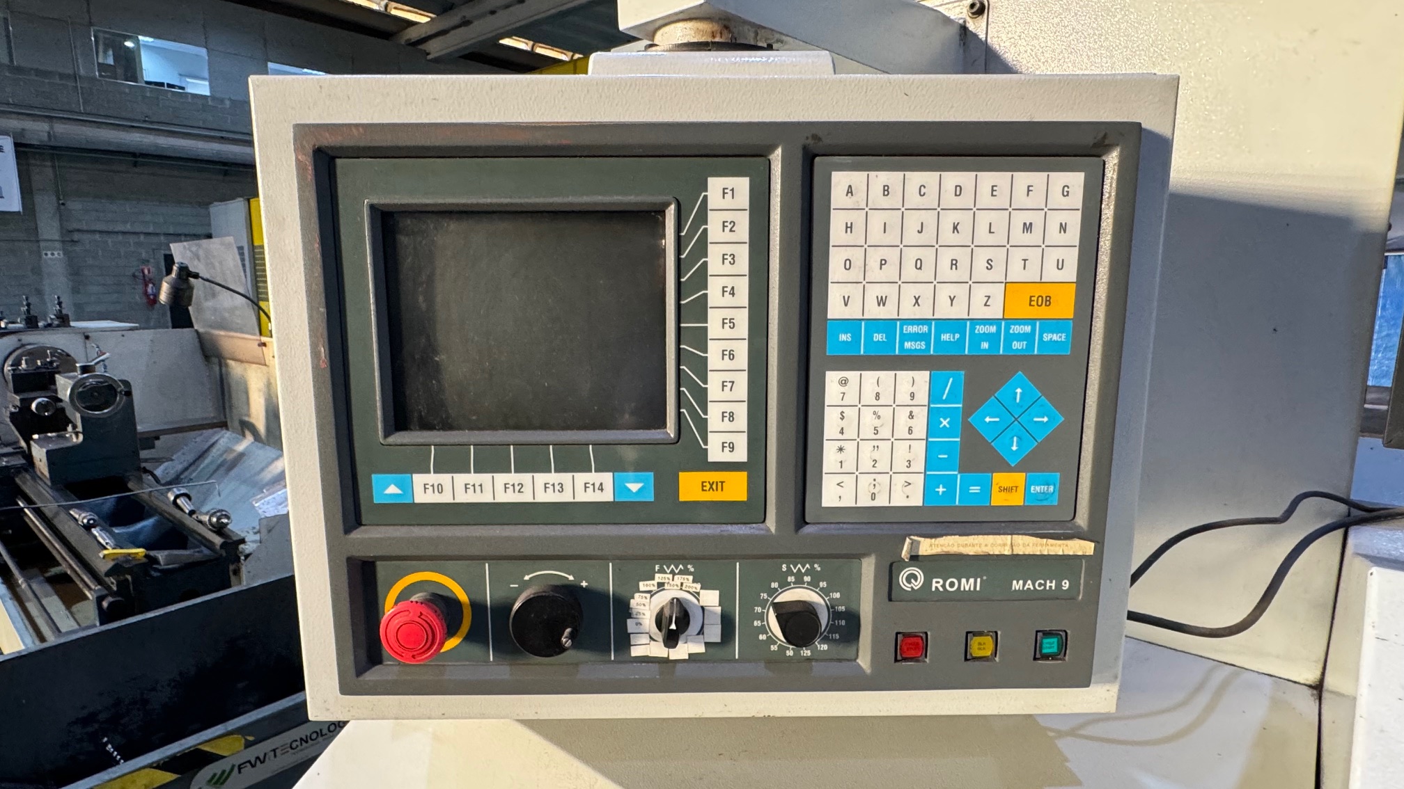 Torno CNC Romi Centur 30 D - WCM Máquinas | Empresa de Máquinas em Jaboticabal/SP