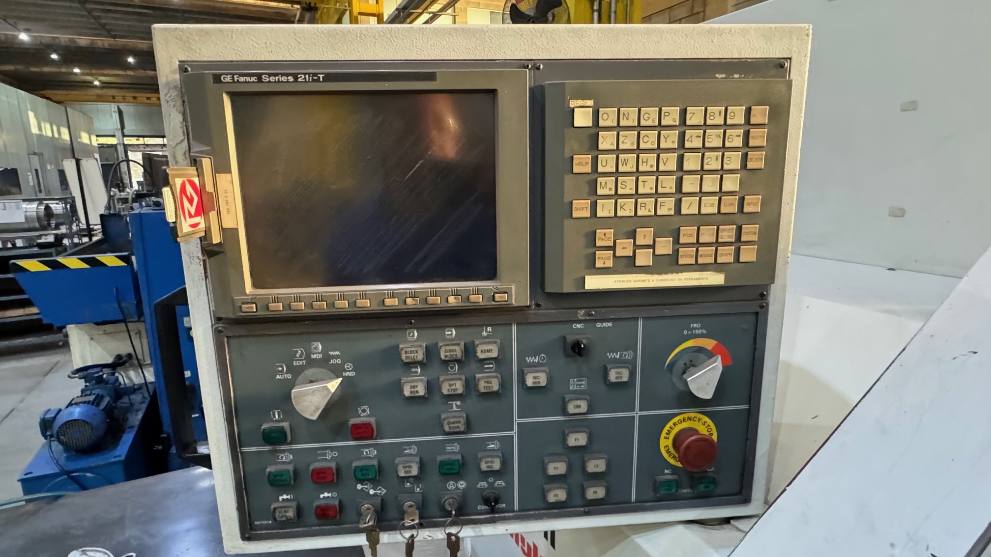 Torno CNC Romi Multiplic 35 D - WCM Máquinas | Empresa de Máquinas em Jaboticabal/SP