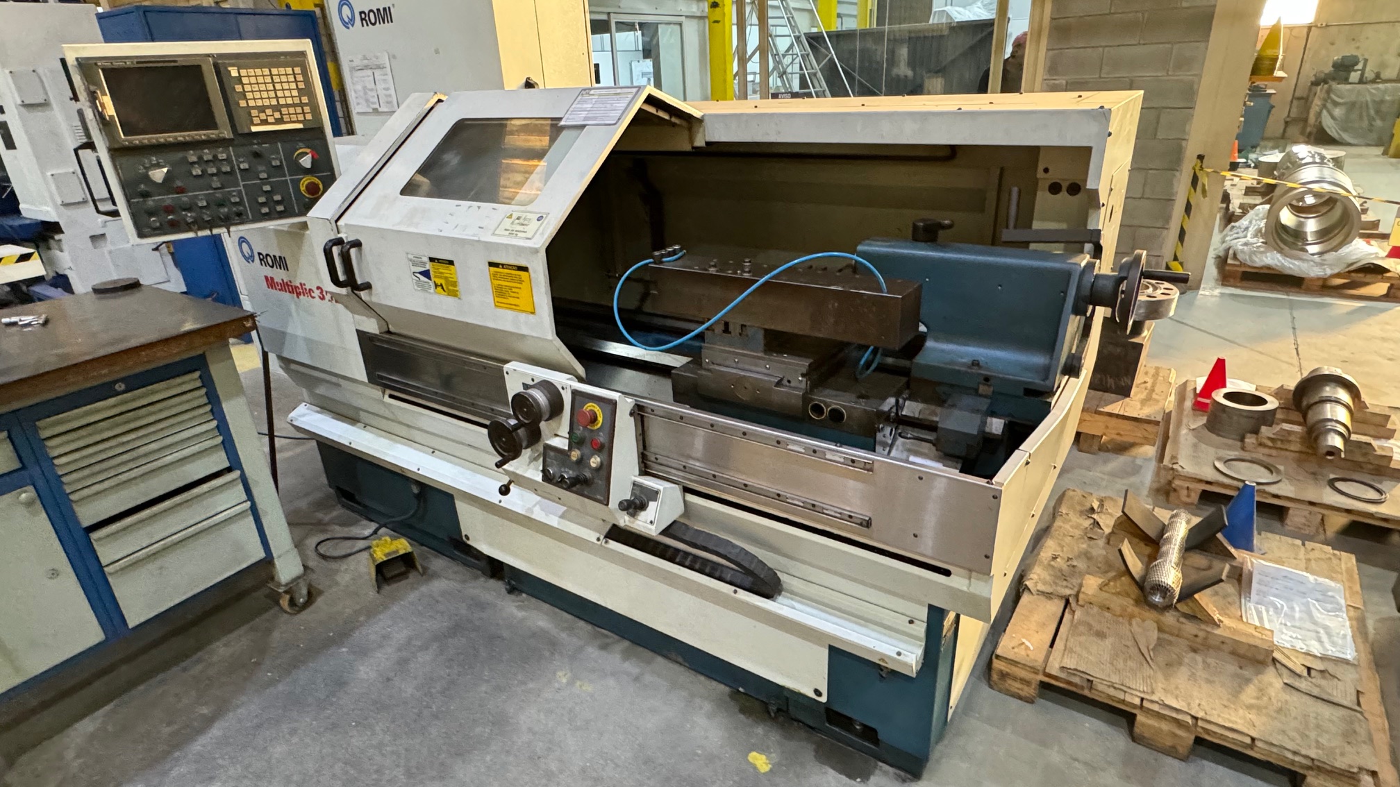 Torno CNC Romi Multiplic 35 D - WCM Máquinas | Empresa de Máquinas em Jaboticabal/SP