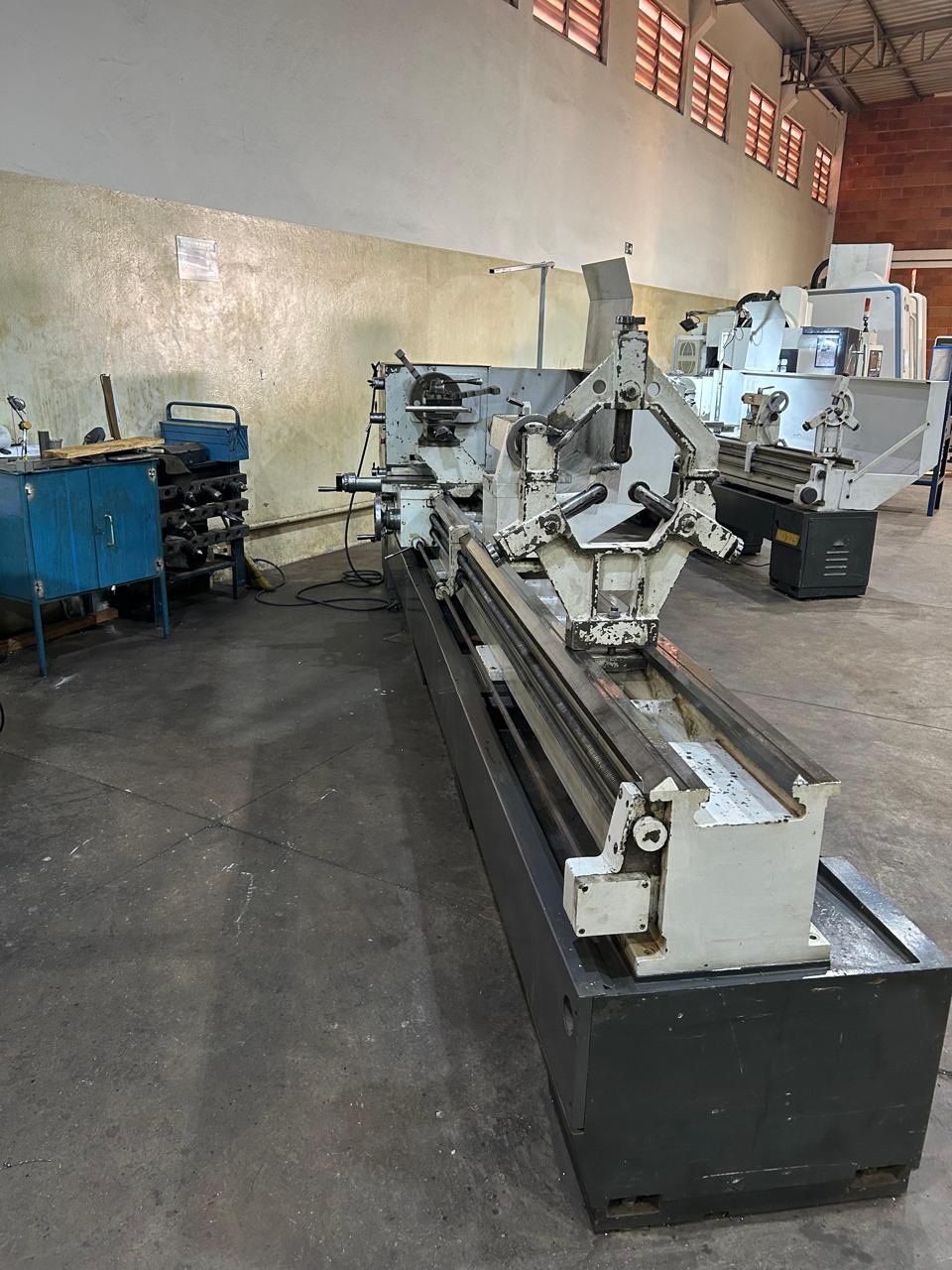 Torno mecânico Nardini modelo NZ 400 BT - WCM Máquinas | Empresa de Máquinas em Jaboticabal/SP