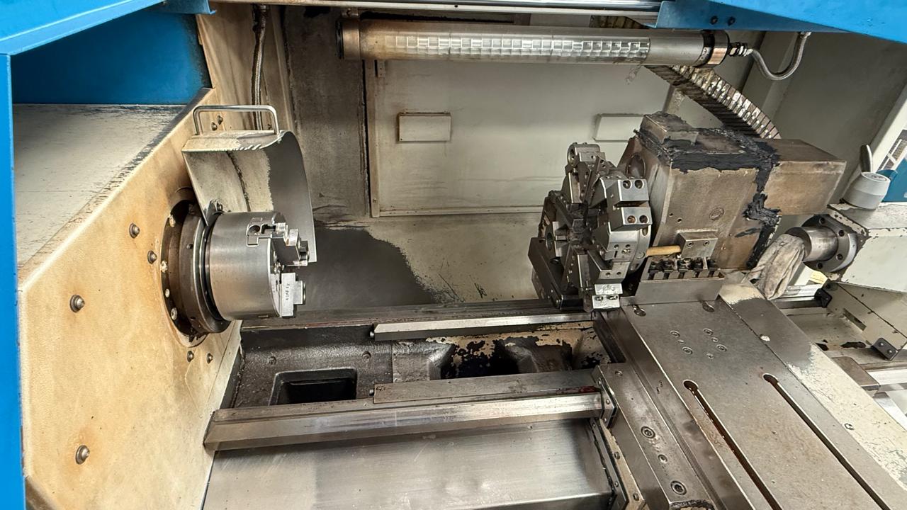 Torno CNC marca Veker modelo LVK-175 - WCM Máquinas | Empresa de Máquinas em Jaboticabal/SP