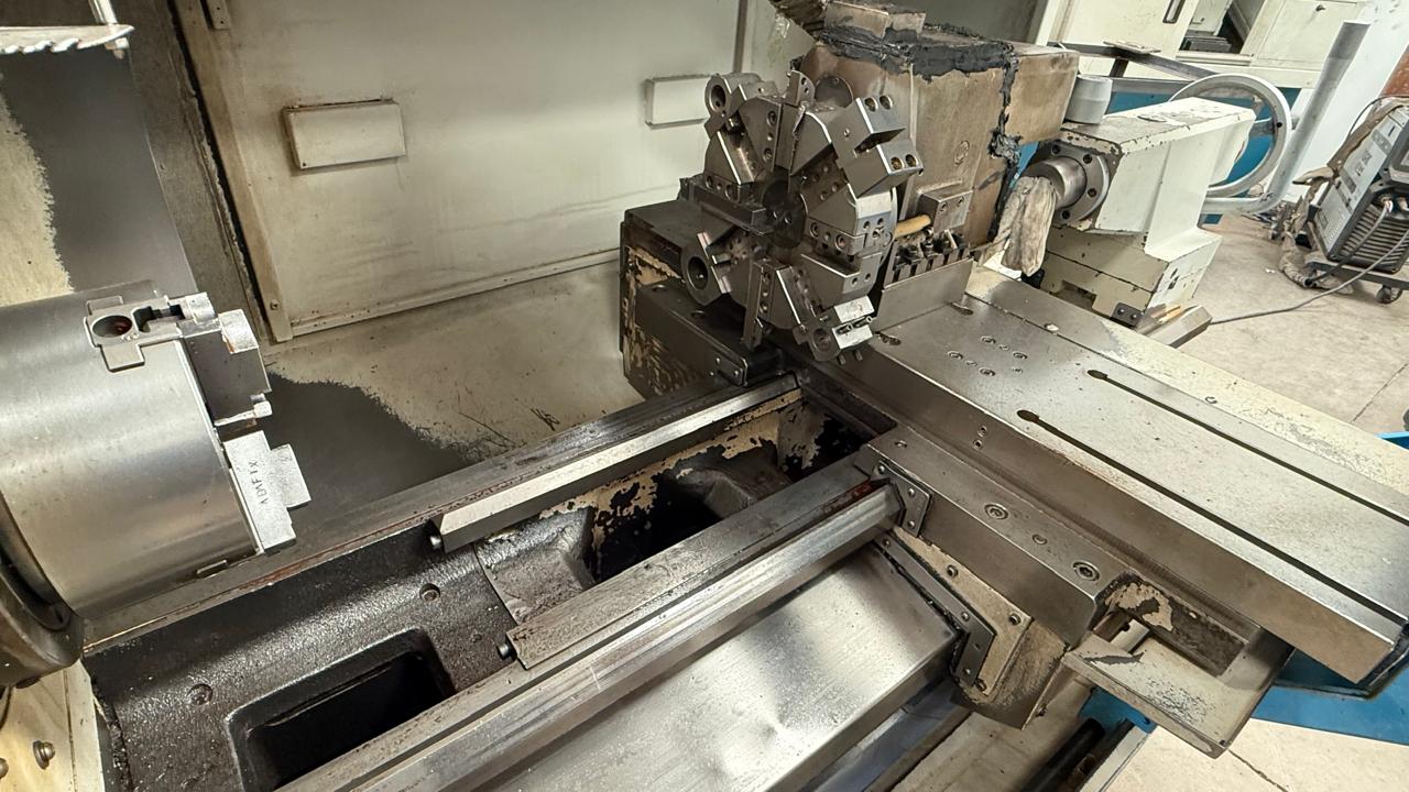 Torno CNC marca Veker modelo LVK-175 - WCM Máquinas | Empresa de Máquinas em Jaboticabal/SP