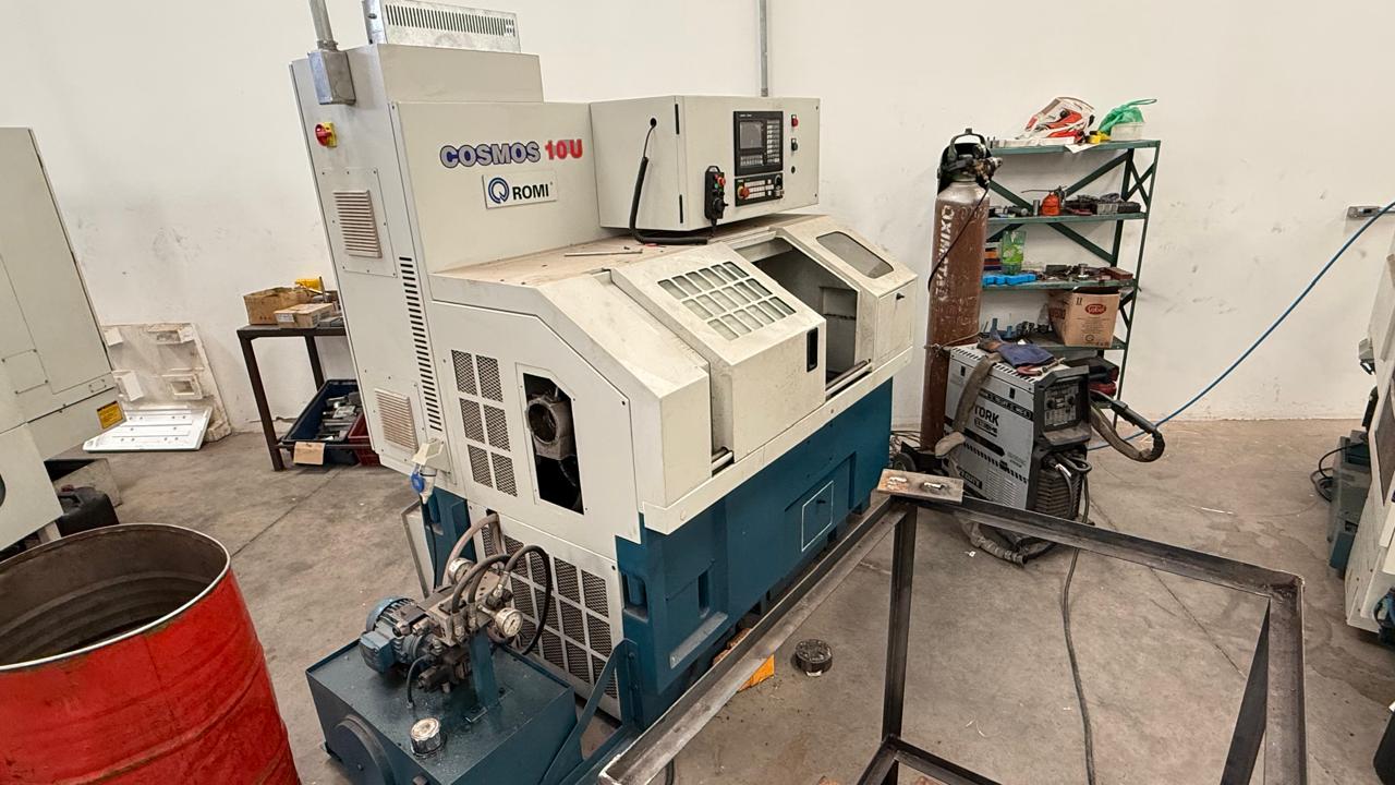 TORNO CNC ROMI - COSMOS 10U - WCM Máquinas | Empresa de Máquinas em Jaboticabal/SP