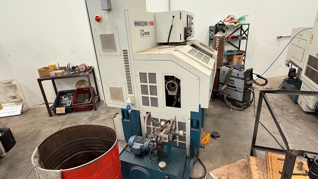 TORNO CNC ROMI - COSMOS 10U - WCM Máquinas | Empresa de Máquinas em Jaboticabal/SP