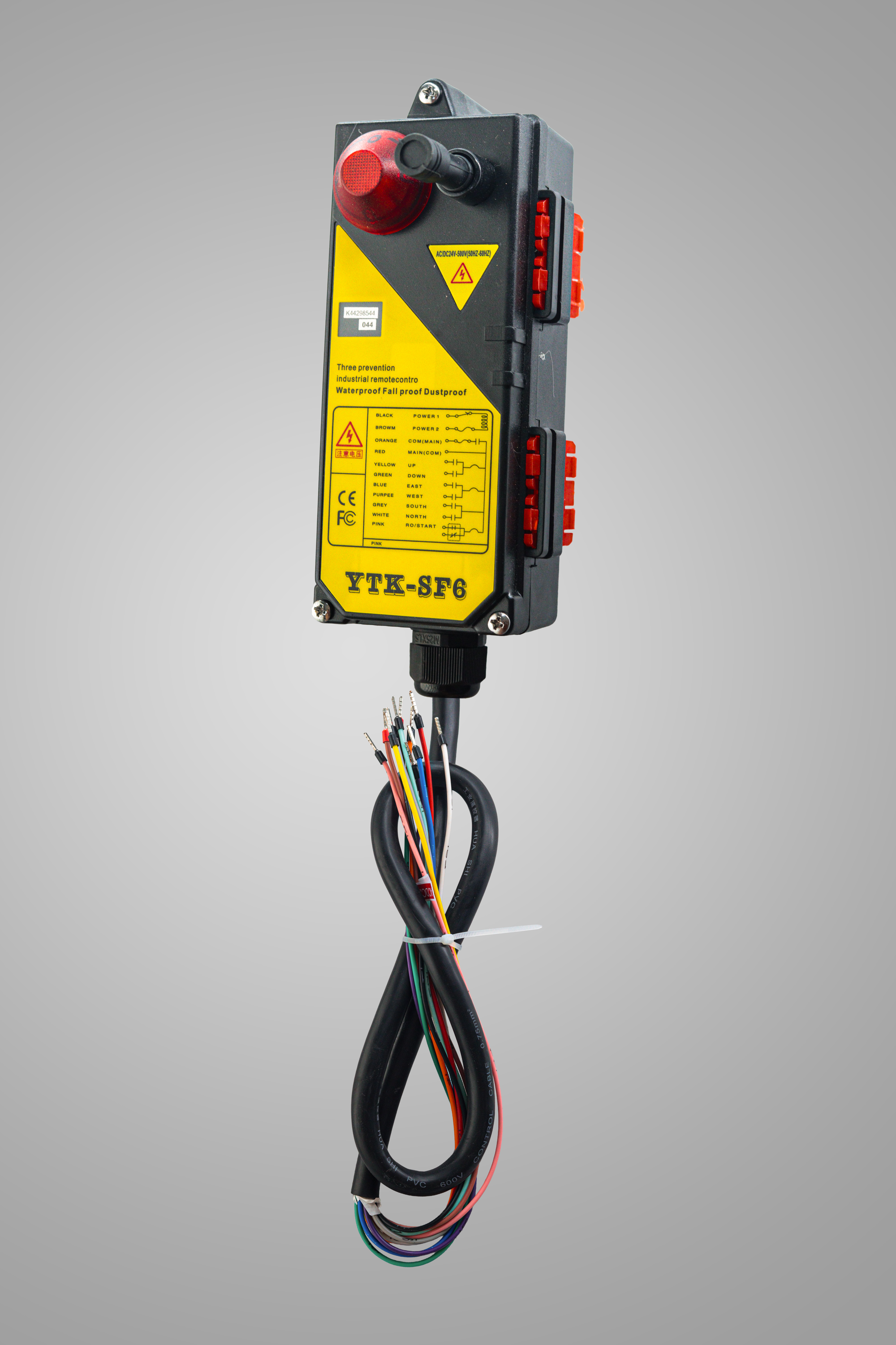 Controle Remoto 1 Vel 6 Mov (radio Frequência) - Hytheq - WCM Máquinas | Empresa de Máquinas em Jaboticabal/SP